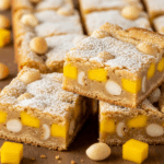 Mango Macadamia Blondies