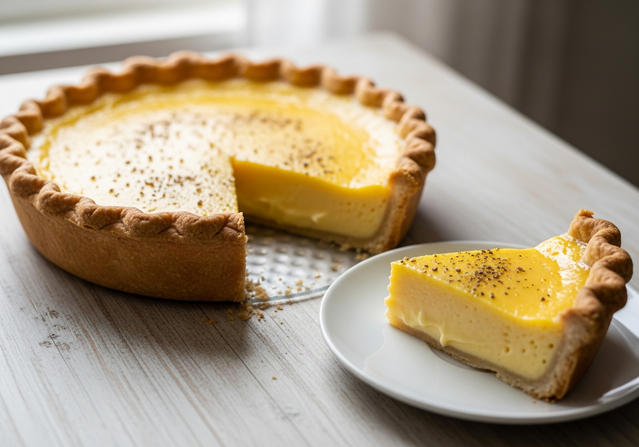 Egg Custard Pie