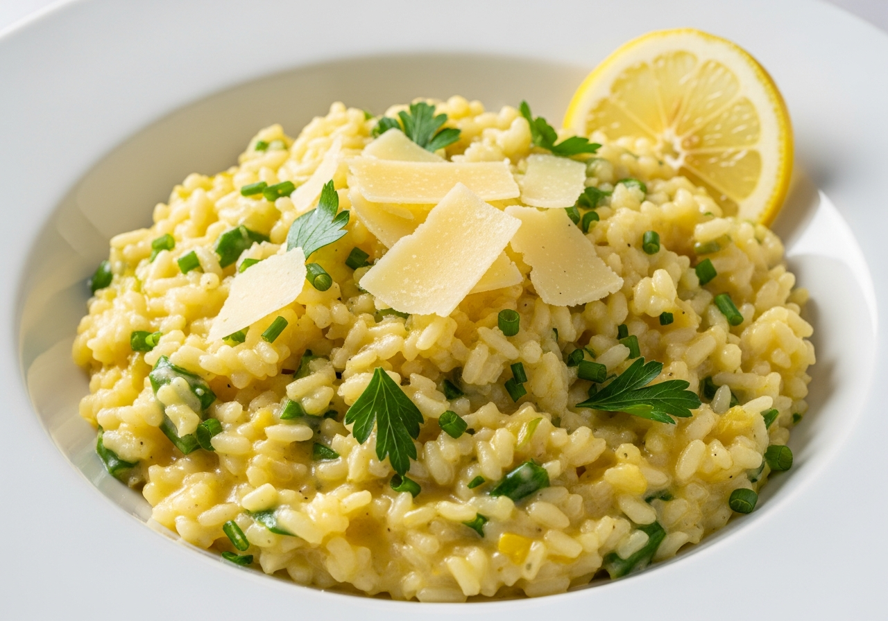 Lemon Parmesan Risotto