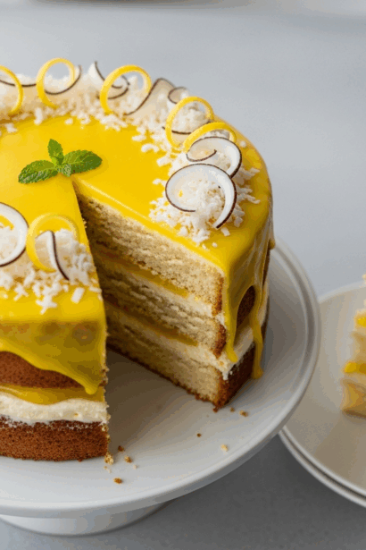 Coconut Lemon Cake