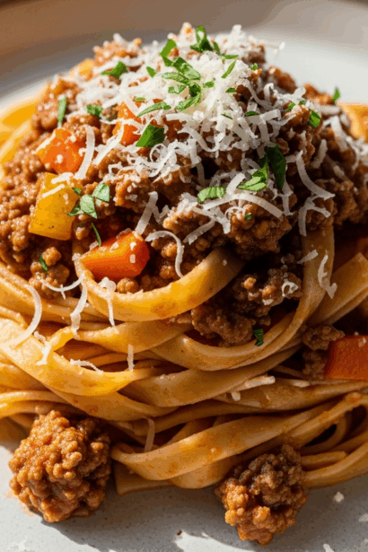 Tagliatelle Bolognese