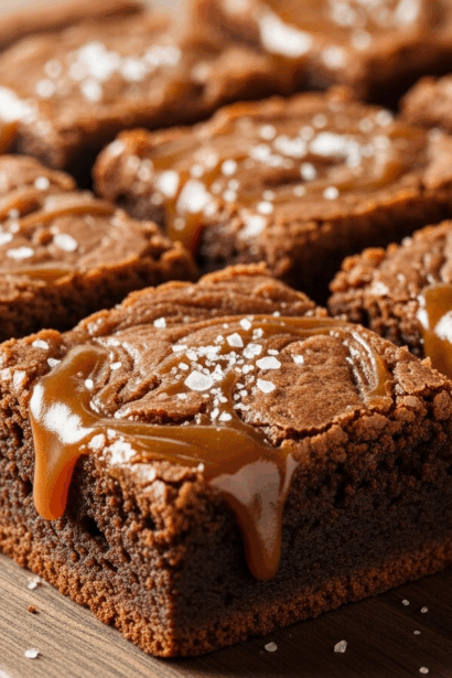 Salted Caramel Brownies
