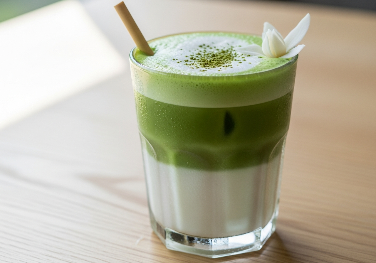 Coconut Matcha Latte