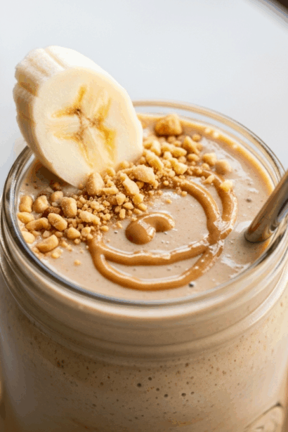 Banana Peanut Butter smoothie
