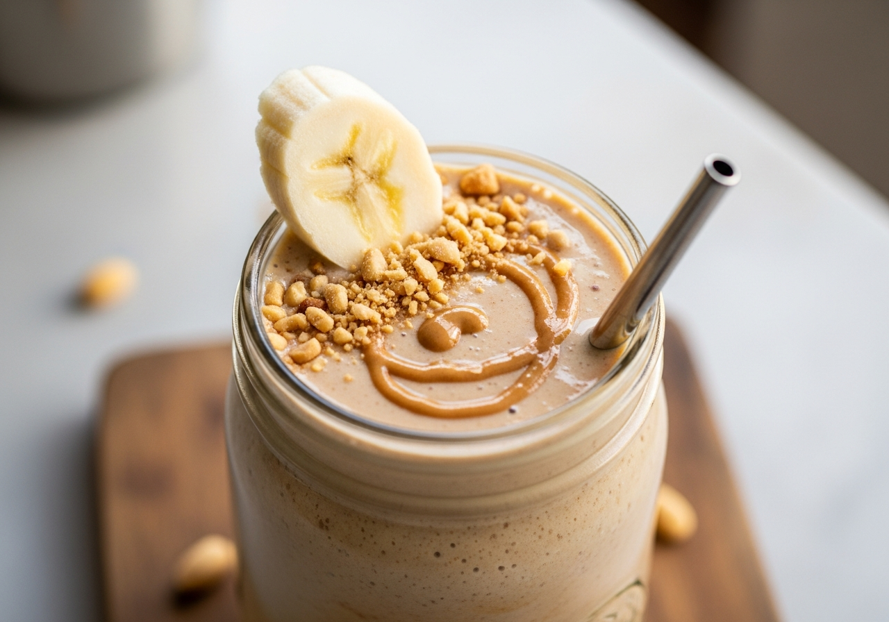 Banana Peanut Butter smoothie