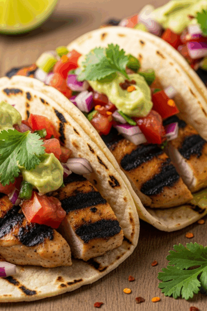 Grilled Chicken Tacos