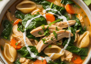 Chicken & Spinach Soup