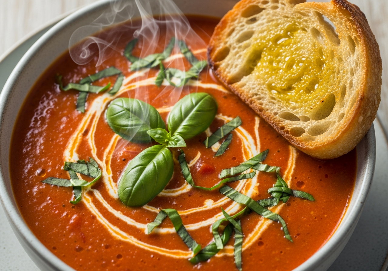 Madeleine’s Tomato Basil Soup
