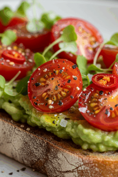 Avocado Toast Tomatoes