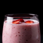 Strawberry Coconut Milk Smoothie