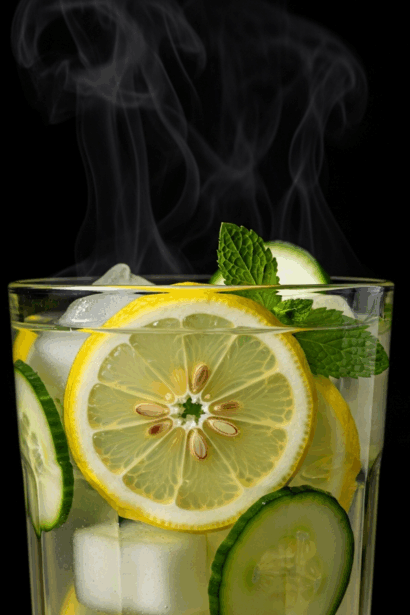 Lemon & Cucumber Water