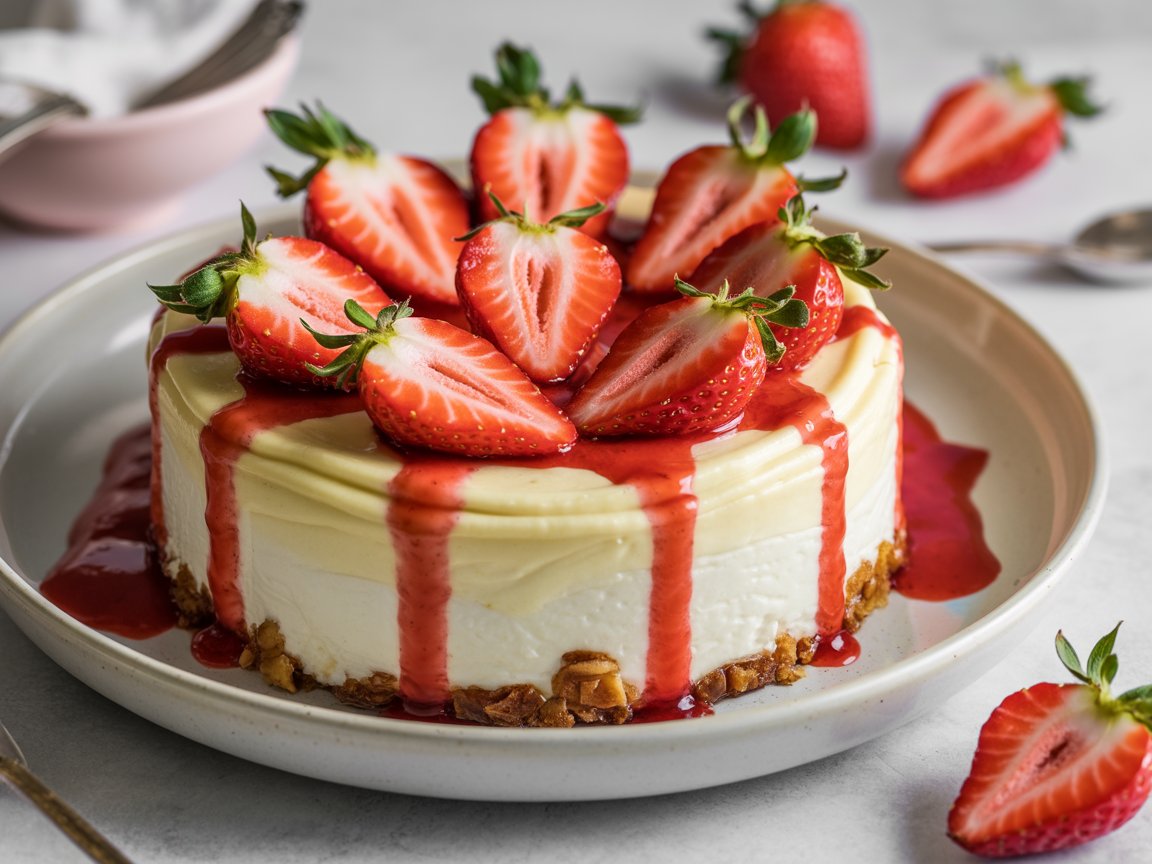 Cheesecake Deviled Strawberries