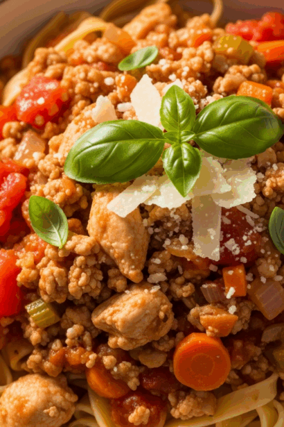 Chicken Bolognese Sauce