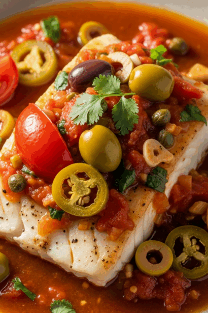 Pescado a la Veracruzana