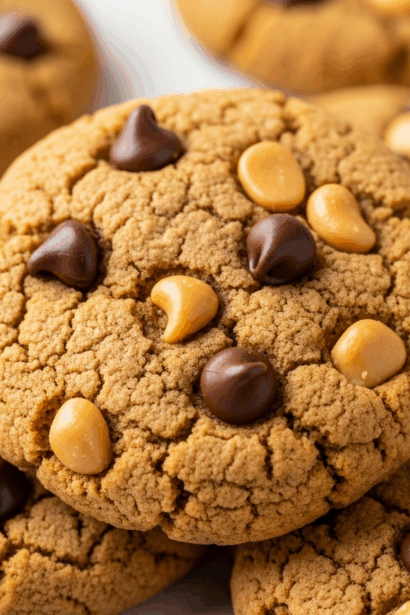 Oatmeal Peanut Butter Chocolate Chip Cookies
