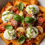 Tomato & Garlic Ricotta Pasta