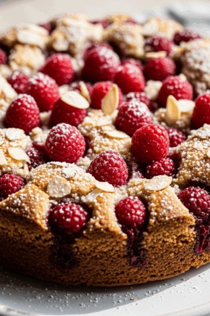 Raspberry Almond Cake