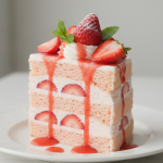 Strawberry Chiffon Cake