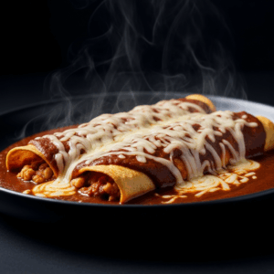 Mole Enchiladas