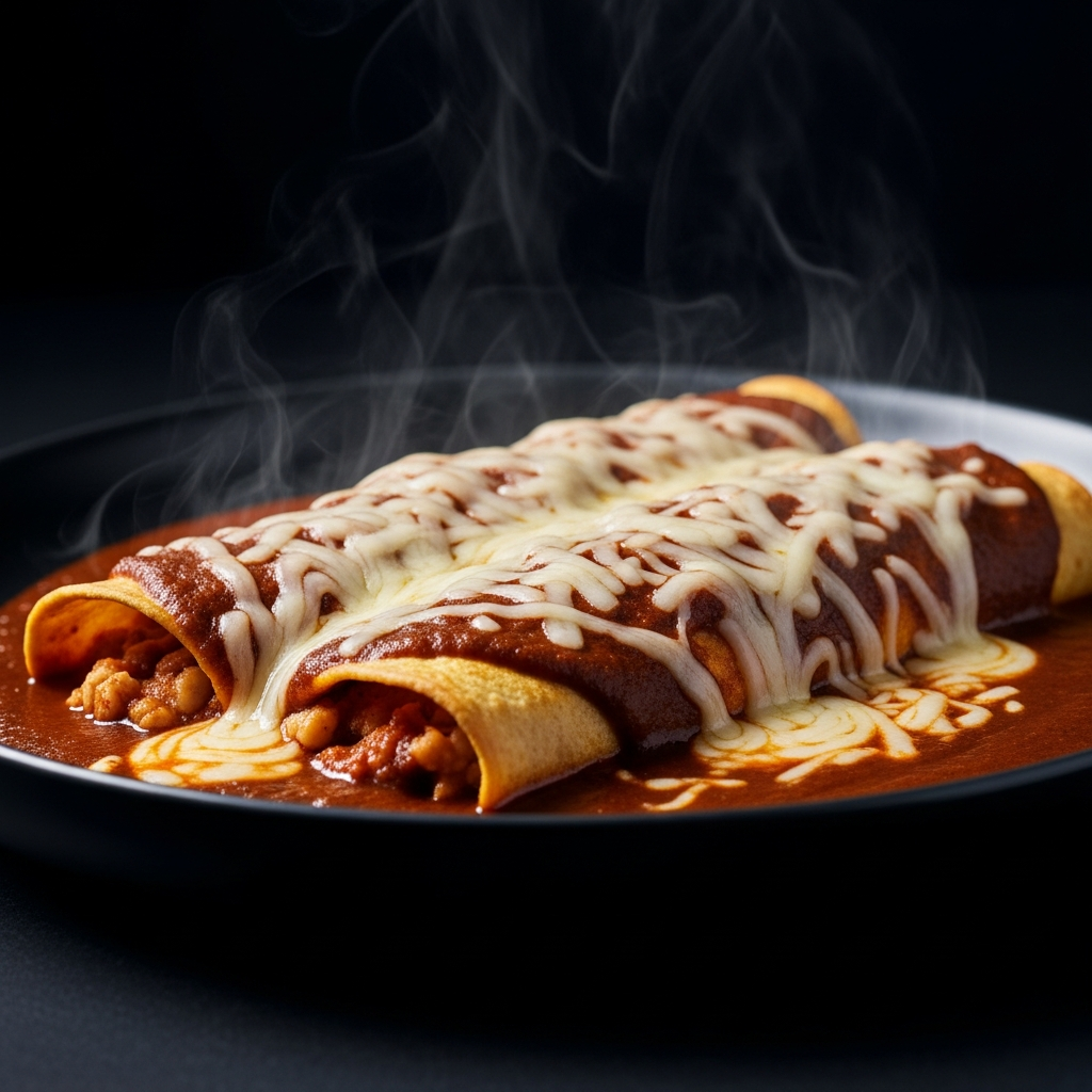 Mole Enchiladas