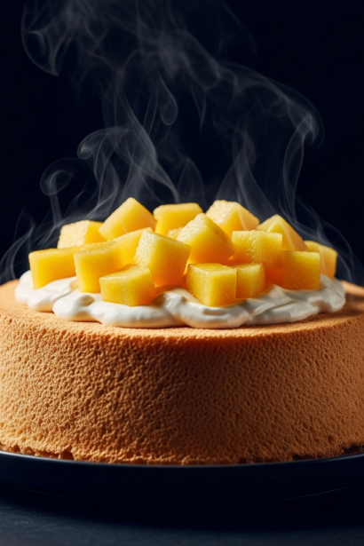 Pineapple Angel Food Cake