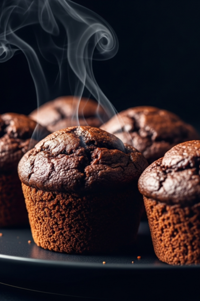 Zucchini Chocolate Muffins