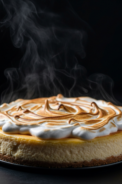 Cheesecake Lemon Meringue Pie
