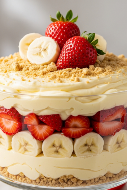 Strawberry Banana Cheesecake Salad