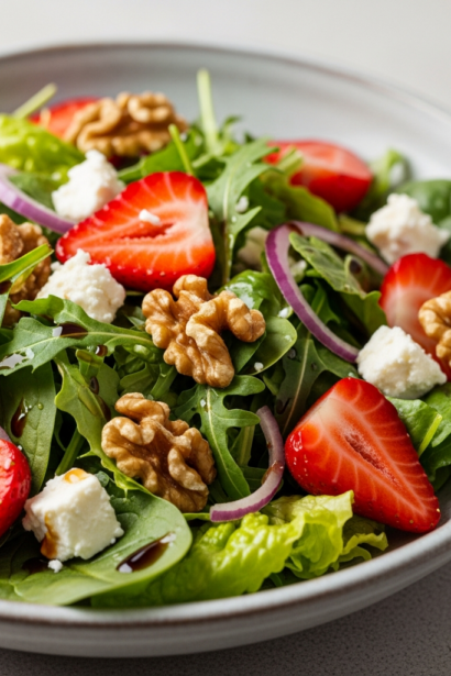 Strawberry Walnut Salad