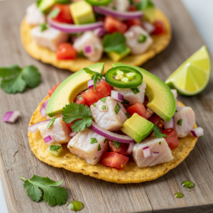 Ceviche Tostadas