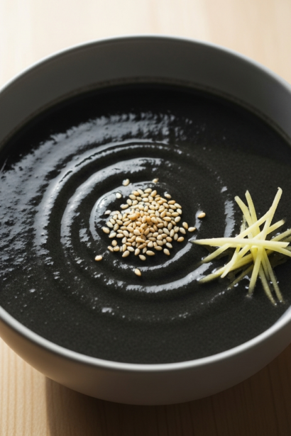 Black Sesame Soup