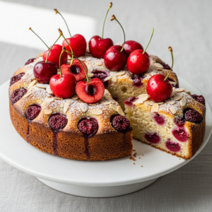 Cherry Almond Cake