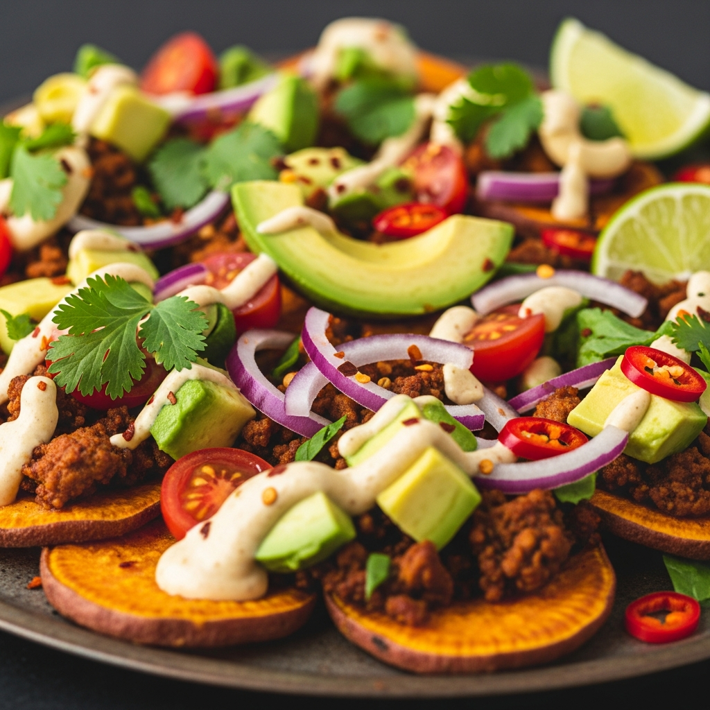 Paleo Sweet Potato Nachos