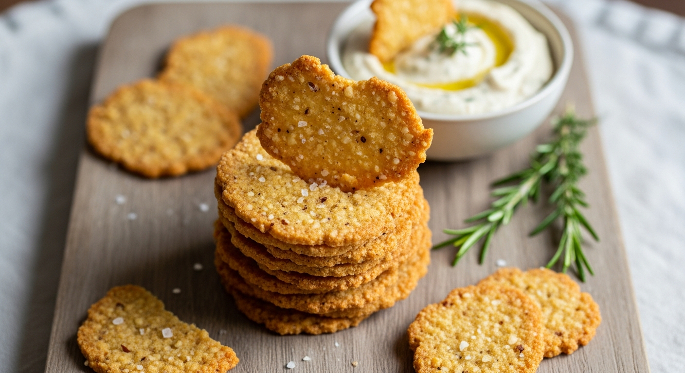 Almond Flour Crackers