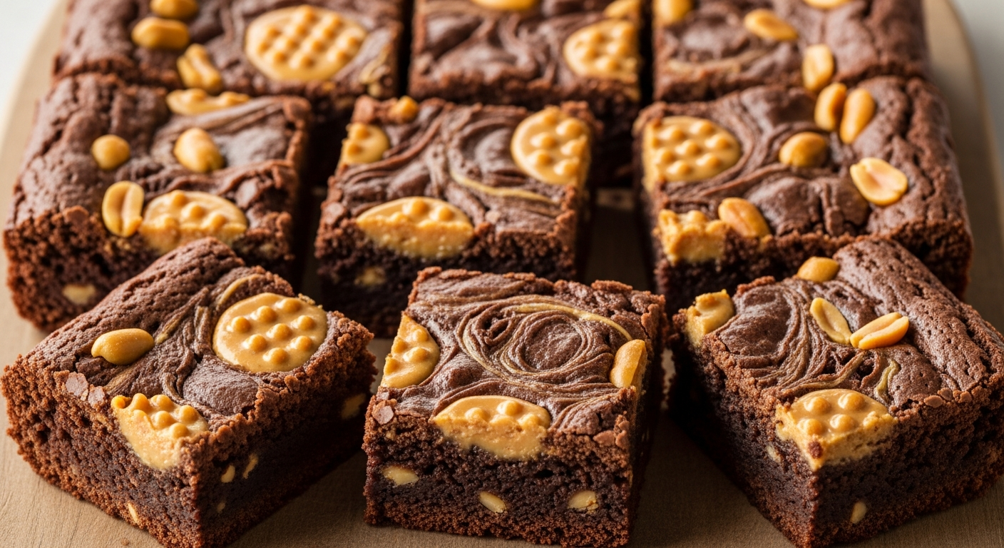 Peanut Butter Brownies