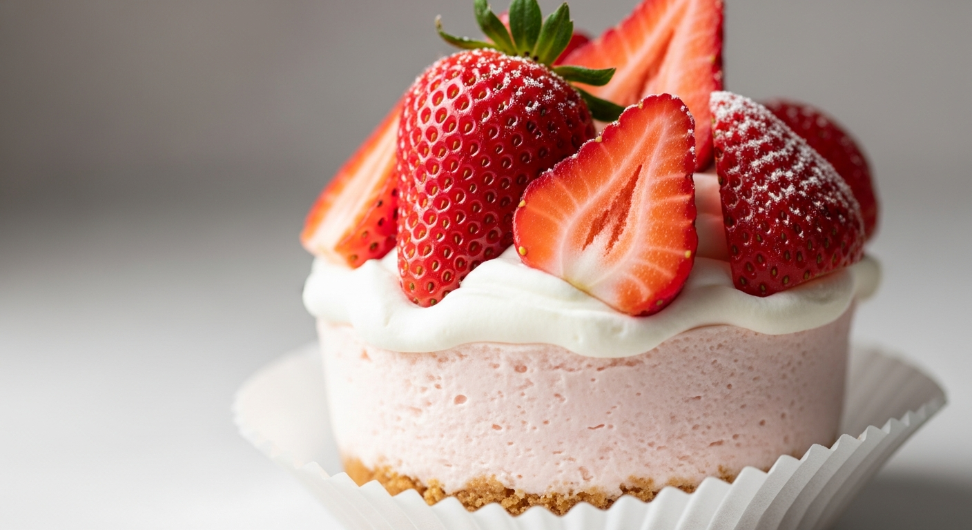 Strawberry Cheesecake Cupcakes