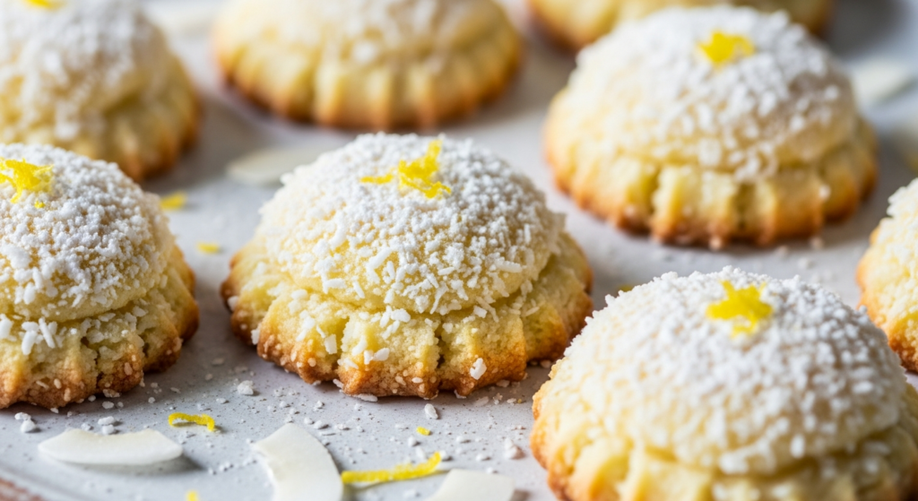 Lemon Coconut Cookies