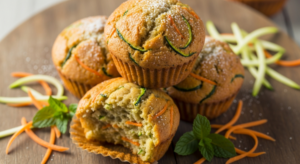 Zucchini Carrot Muffins