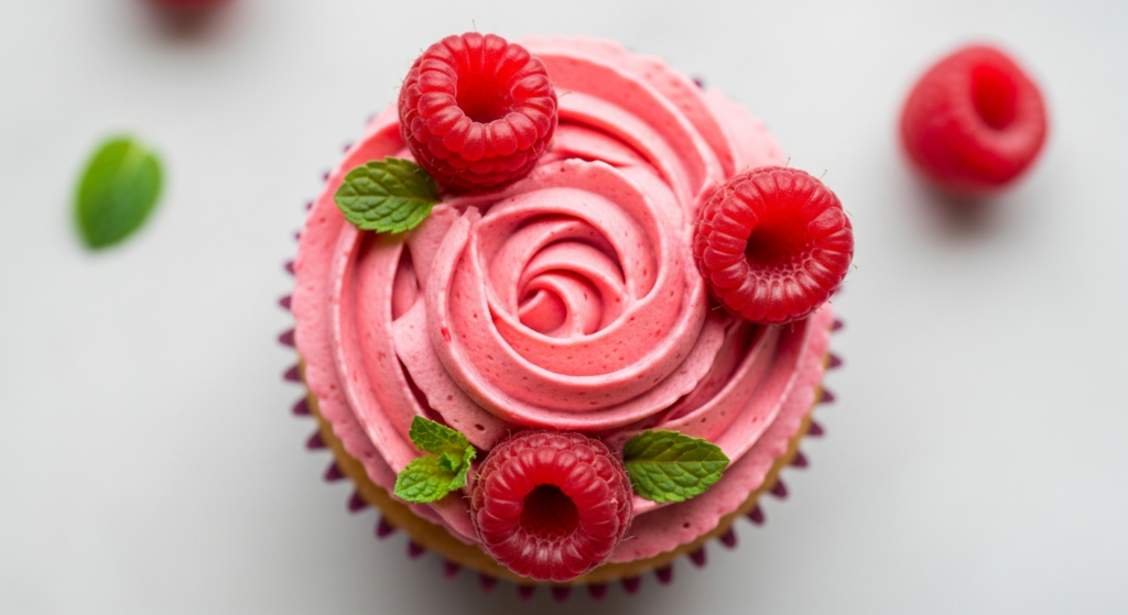 Raspberry Cupcake Rose