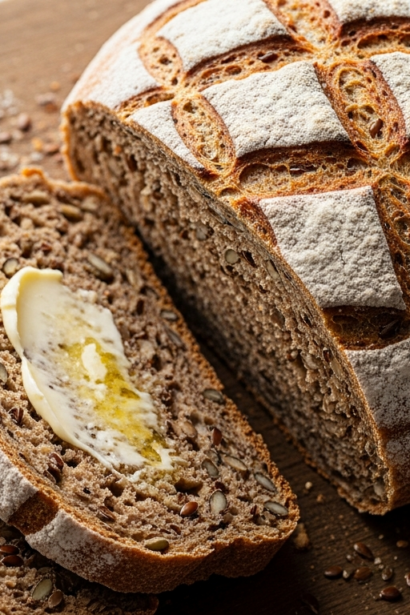 Multigrain Flax Seed Bread
