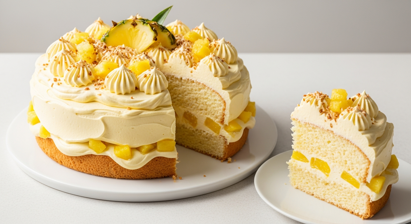 Pineapple Angel Cake