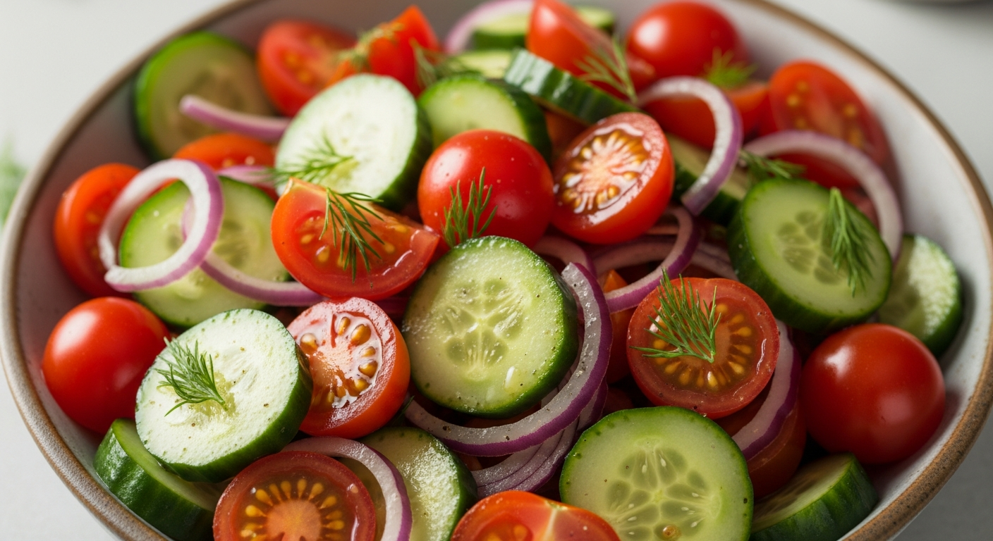 Tomato Cucumber Salad