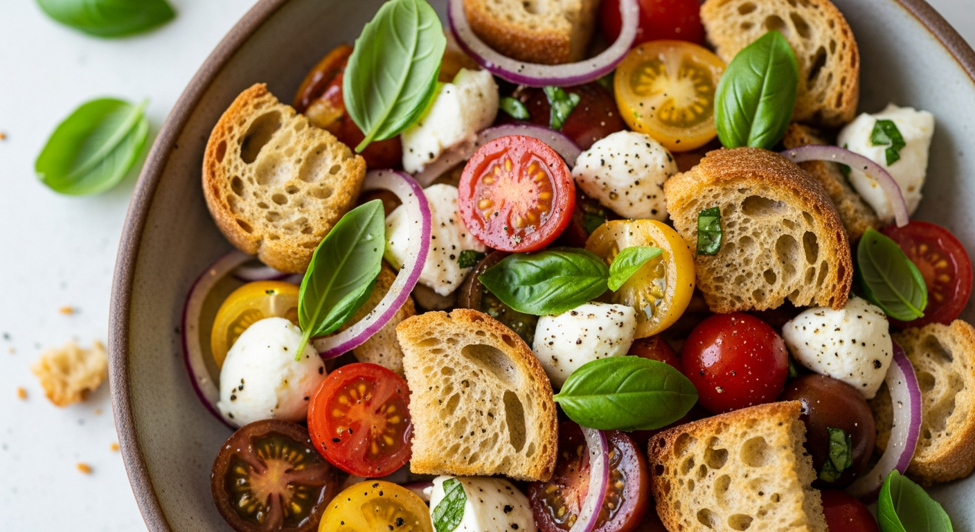 Sourdough Panzanella Salad