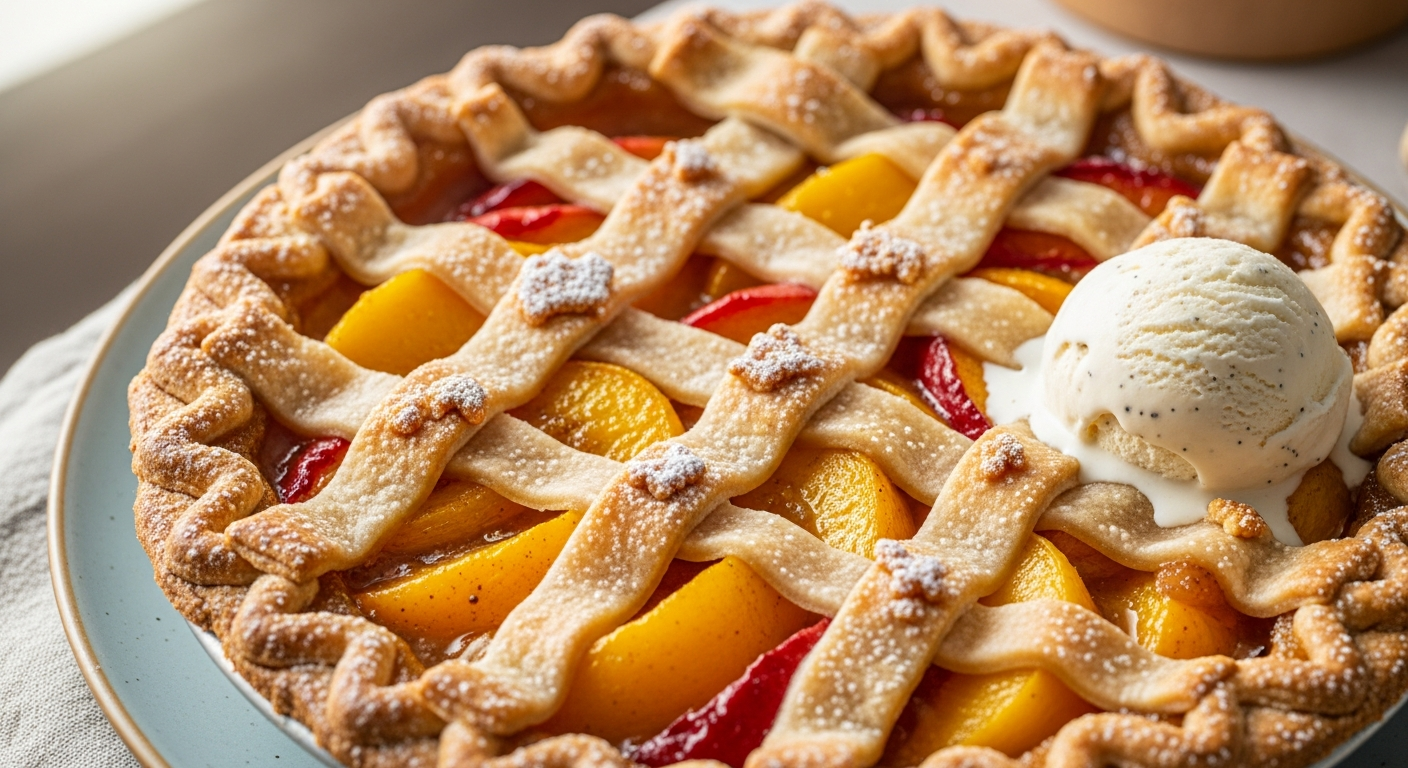 Canned Peach Pie