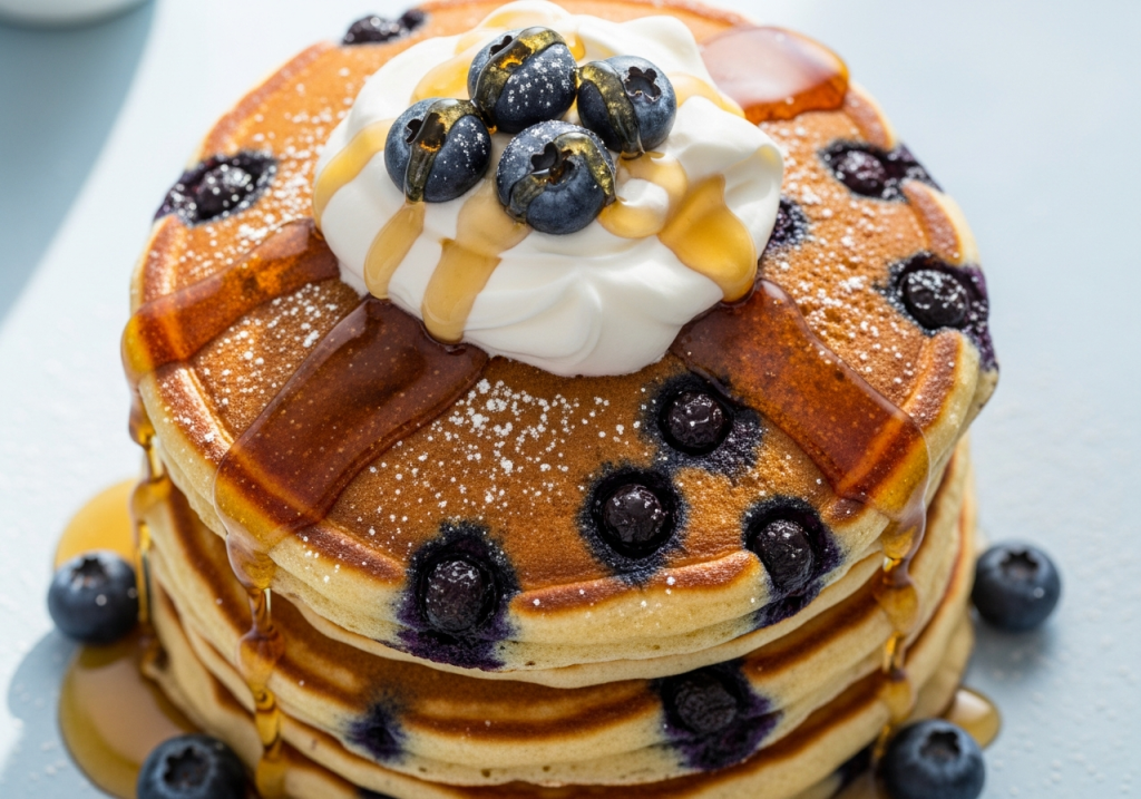 Blueberry Buttermilk Pancakes