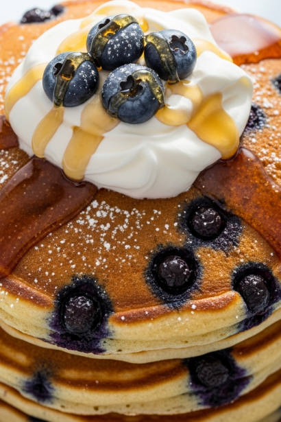 Blueberry Buttermilk Pancakes