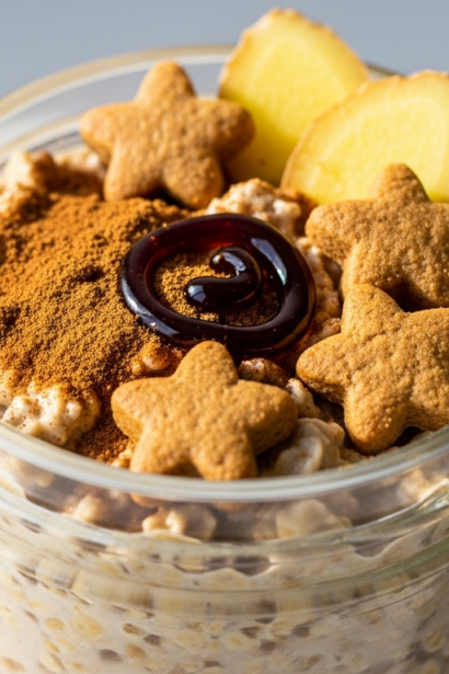 Gingerbread Overnight Oats
