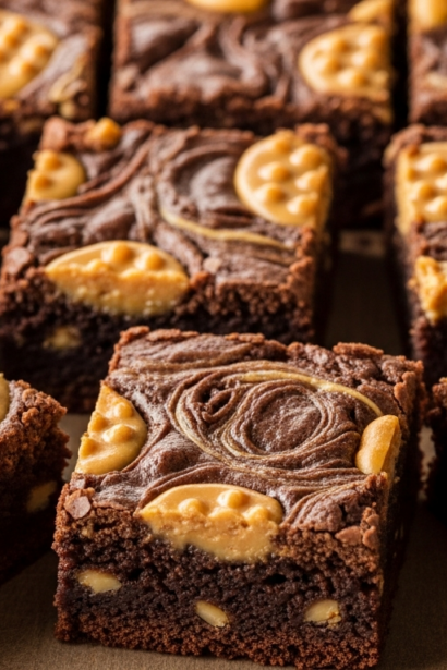 Peanut Butter Brownies