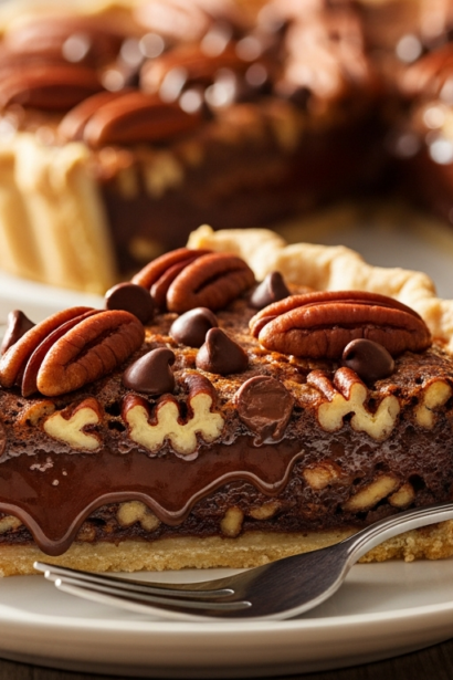 Chocolate Chip Pecan Pie