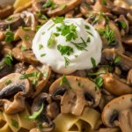 Mushroom Stroganoff